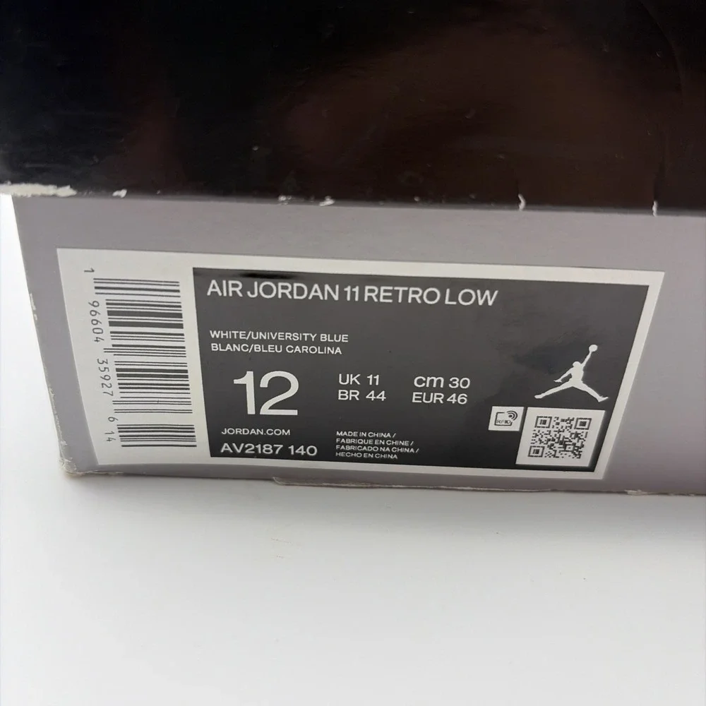 Size 12 - Air Jordan 11 Retro Low Cement Grey (AV2187-140)